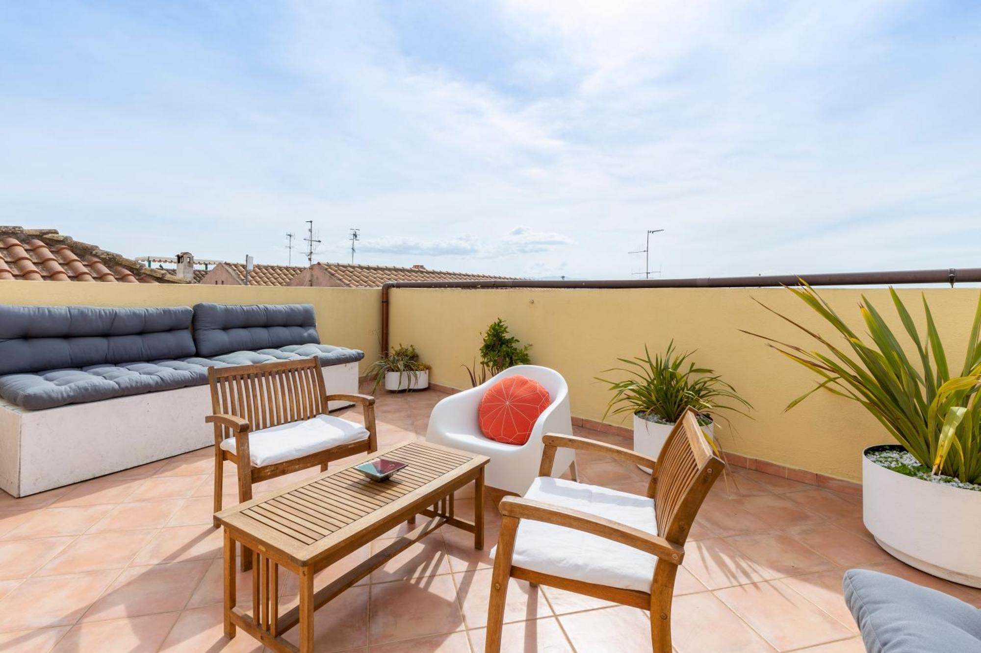 Castello Attic Sunset Terrace Appartement Cagliari Buitenkant foto